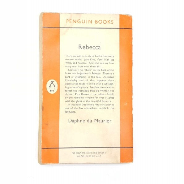 Daphne du Maurier’s Rebecca 1962 – Penguin