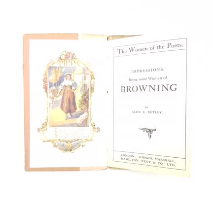 The Women of the Poets: Browning by Alice E. Rutley c.1910