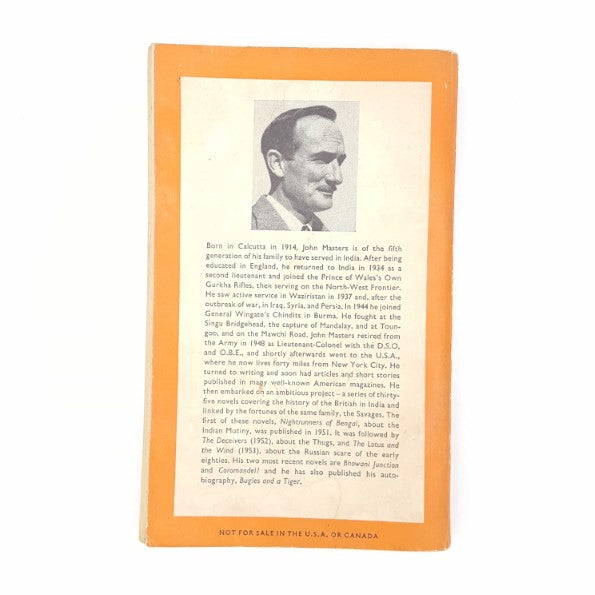The Lotus of the Wind by John Masters 1956 - Penguin