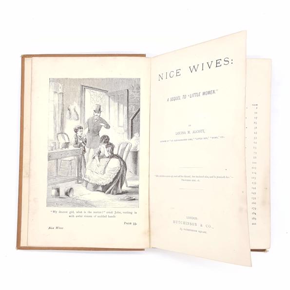Louisa May Alcott’s Nice Wives (AKA Good Wives) c.1890