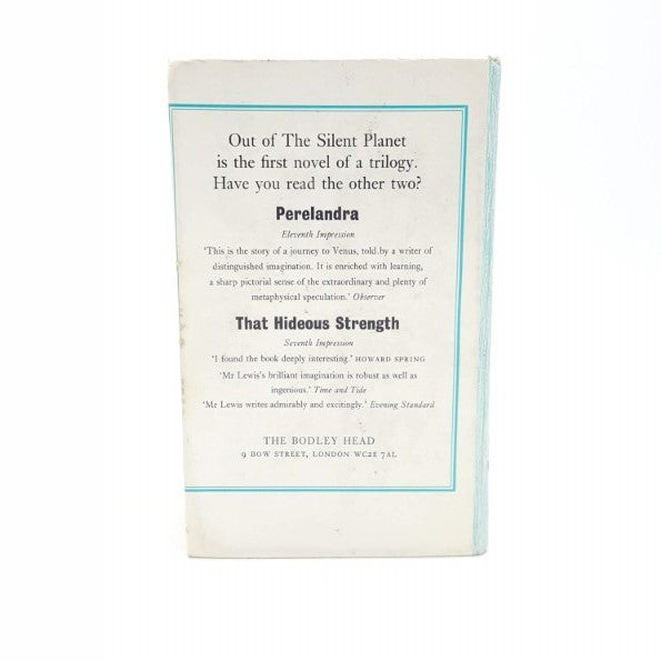 C. S. Lewis’ Out of the Silent Planet 1971 – Bodley Head