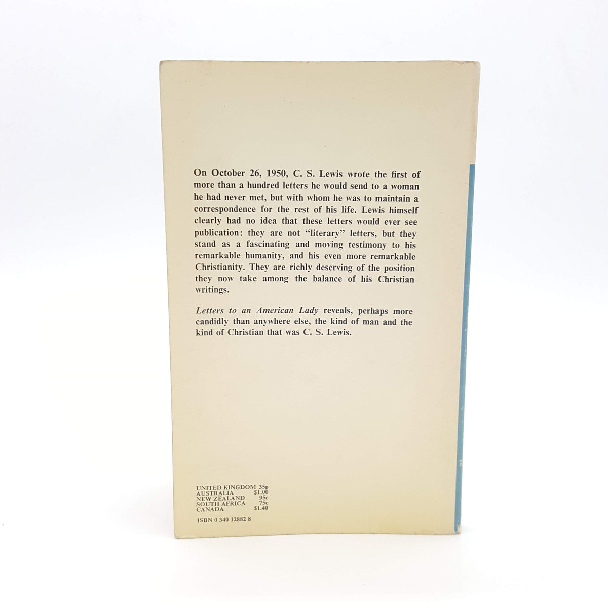 C.S. Lewis’ Letters to an American Lady 1971 – Hodder and Stoughton