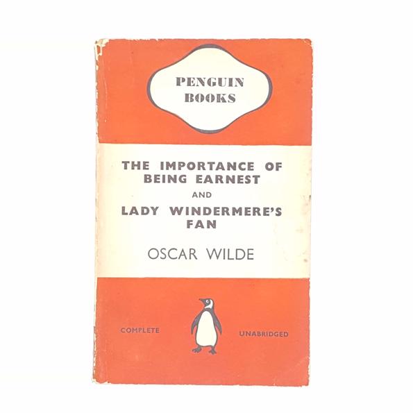 Oscar Wilde’s The Importance of Being Earnest &amp; Lady Windermere’s Fan 1940