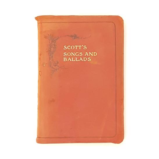 Scott's Songs and Ballads 1911 - W. P. Nimmo