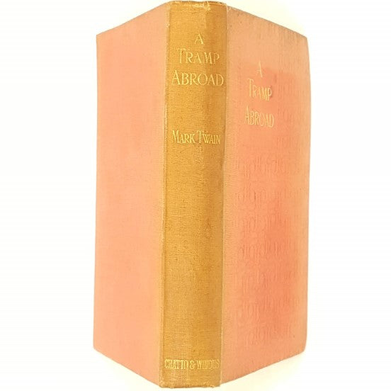 Mark Twain's A Tramp Abroad 1924 - Chatto