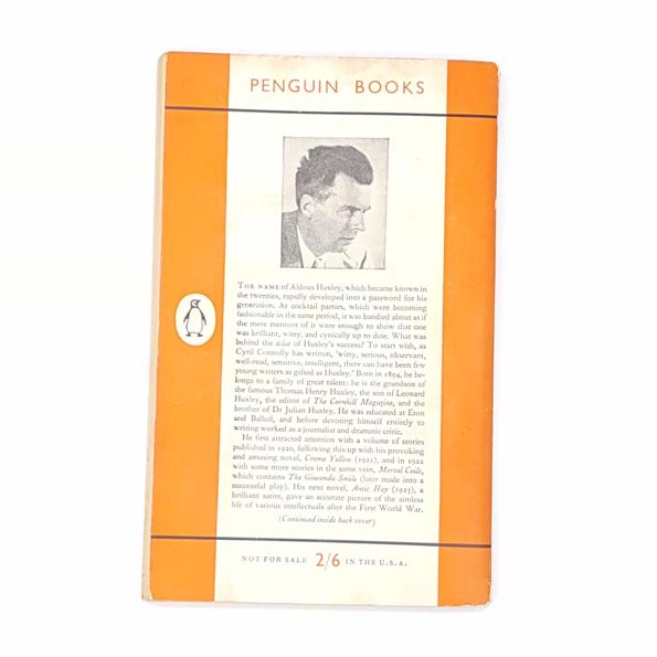 Aldous Huxley’s Mortal Coils 1955