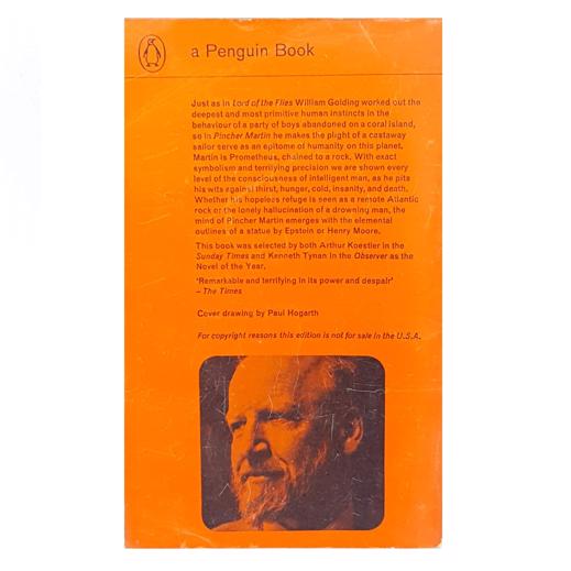 Pincher Martin by William Golding 1964