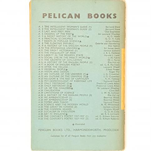 A History of the English People Volume I by Elie Halevy 1938 - Pelican