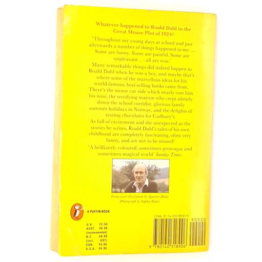 Roald Dahl's Boy 1986 - Puffin