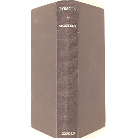 George Eliot's Romola 1962 - Oxford
