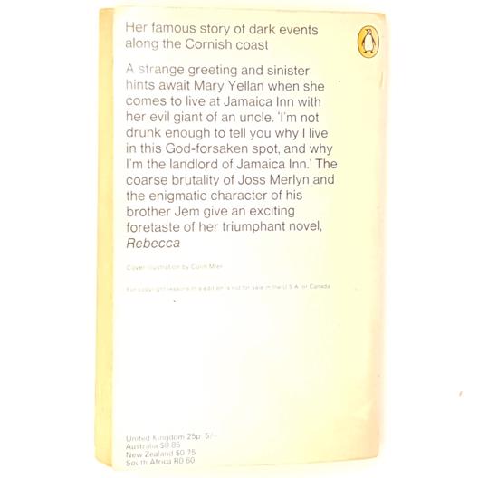 Daphne Du Maurier's Jamaica Inn 1969 - Penguin