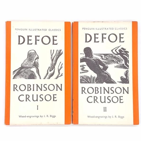 Robinson Crusoe by Daniel Defoe Books 1&amp;2 - Penguin Illustrated Classics Edition