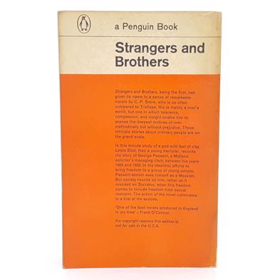 Strangers and Brothers by C.P.Snow 1963