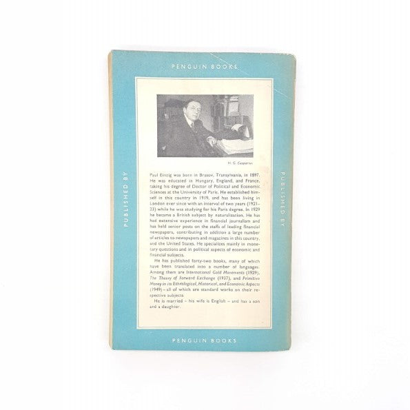 How Money is Managed by Paul Einzig 1954 – Pelican Books First Edition