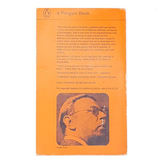 The Age of Reason by Jean-Paul Sartre 1966