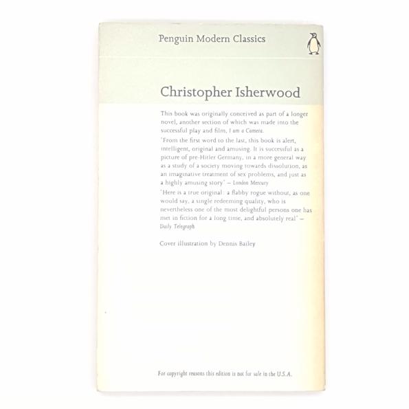 Christopher Isherwood’s Mr Norris Changes Trains 1965