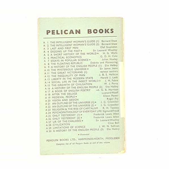Limitations of Science by J. W. N. Sullivan 1938 - Pelican