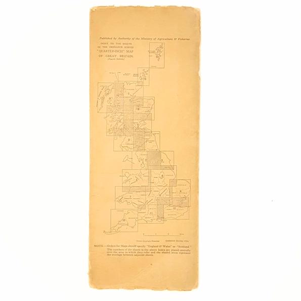 Maps: England, South West 1934 - OS