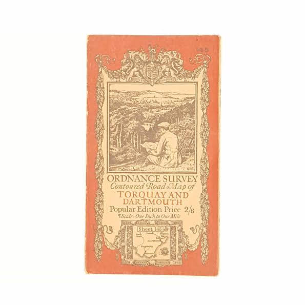 Maps: Torquay &amp; Devon 1924 - Ordnance Survey