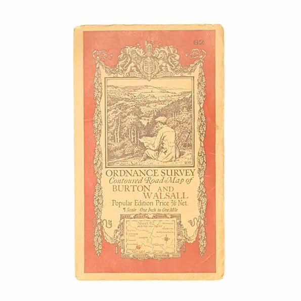 Maps: Burton and Walsall 1932 - Ordnance Survey