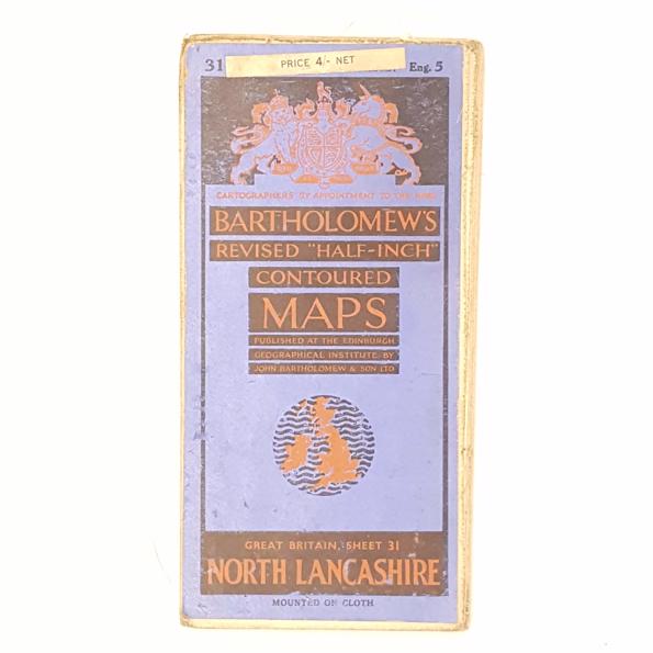 Maps: North Lancashire - Bartholomew