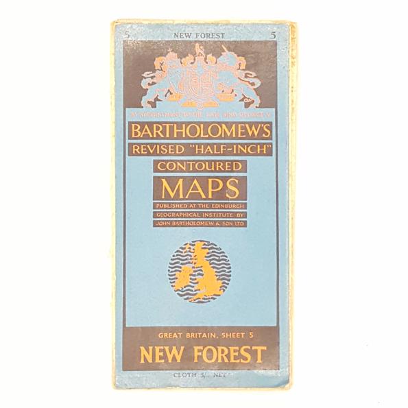 Maps: New Forest - Bartholomew