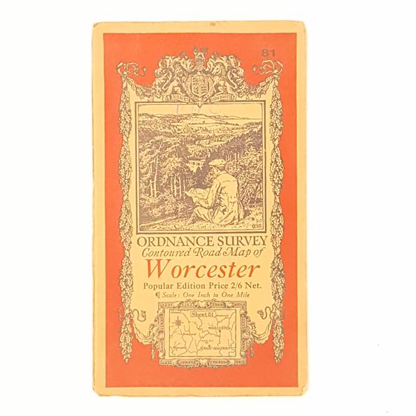Maps: Worcester 1928 - Ordnance Survey