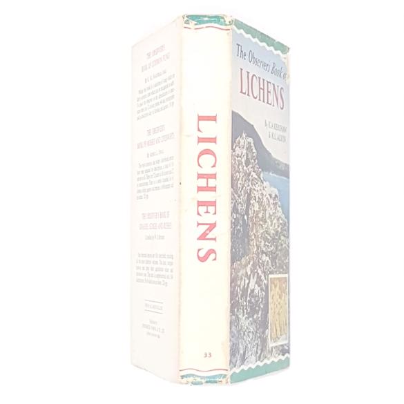 First Edition: Observer’s Book of Lichens 1963