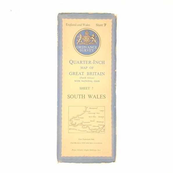 Maps: South Wales 1946 - Ordnance Survey