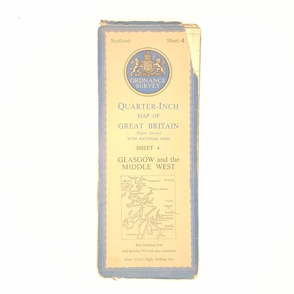 Maps: Glasgow and the Middle West 1948 - Ordnance Survey