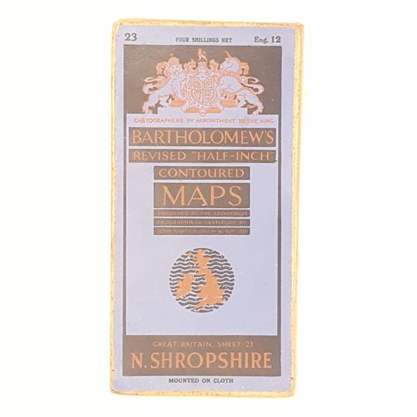 Bartholomew’s Maps N. Shropshire (Sheet 23)