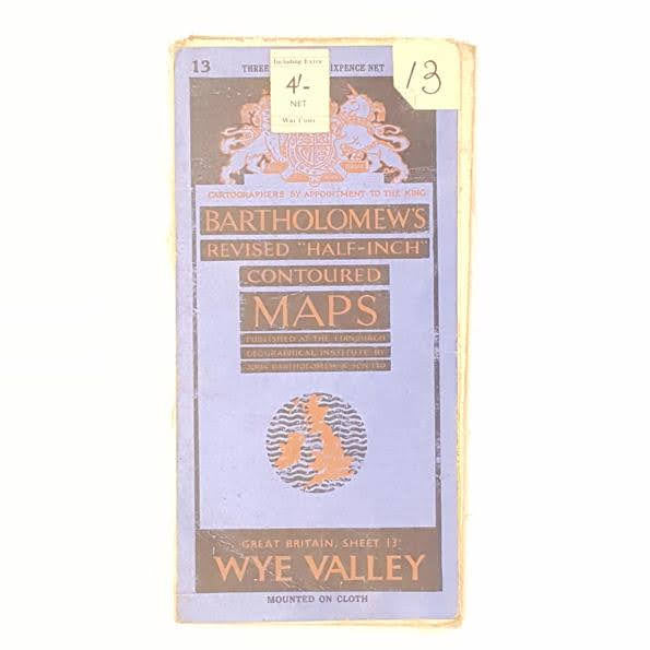 Bartholomew’s Maps Wye Valley (Sheet 13)
