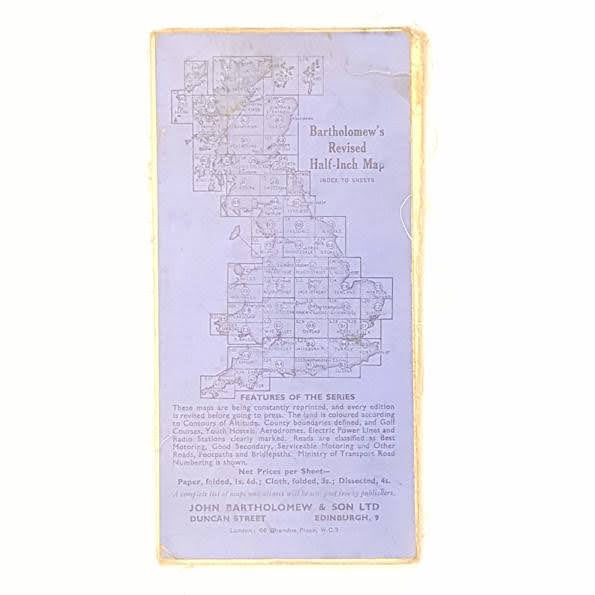 Bartholomew’s Maps Wye Valley (Sheet 13)