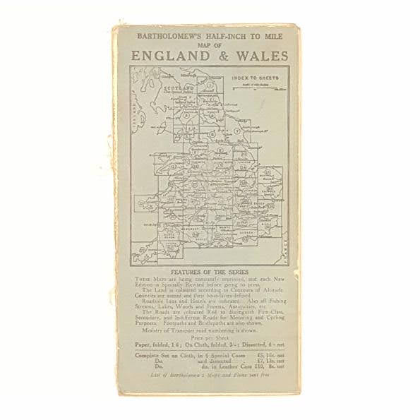 Bartholomew’s Maps Carmarthen (Sheet 22)