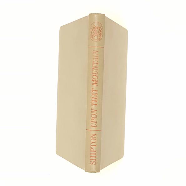 Upon That Mountain by Eric Shipton 1945 - Hodder