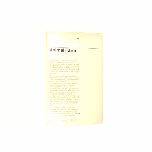 George Orwell's Animal Farm 1967-8 - Penguin