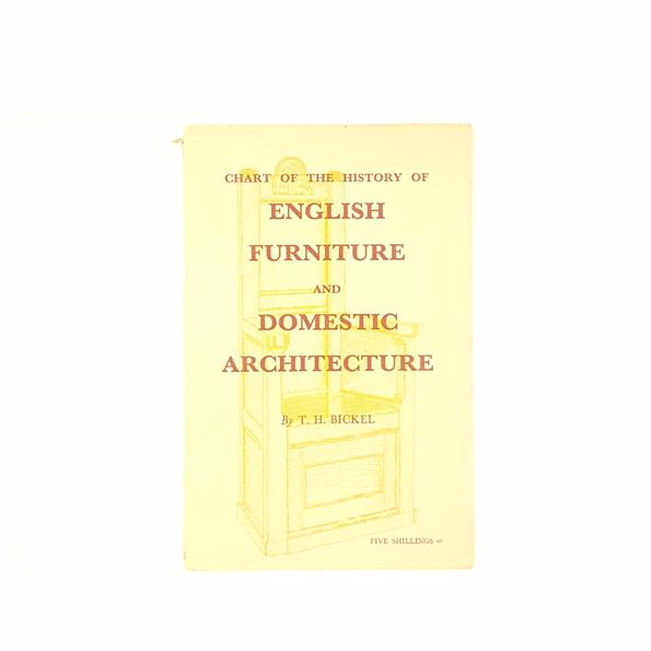 Chart of the History of English Furniture and Domestic Architecture by T.H. Bickel 1953