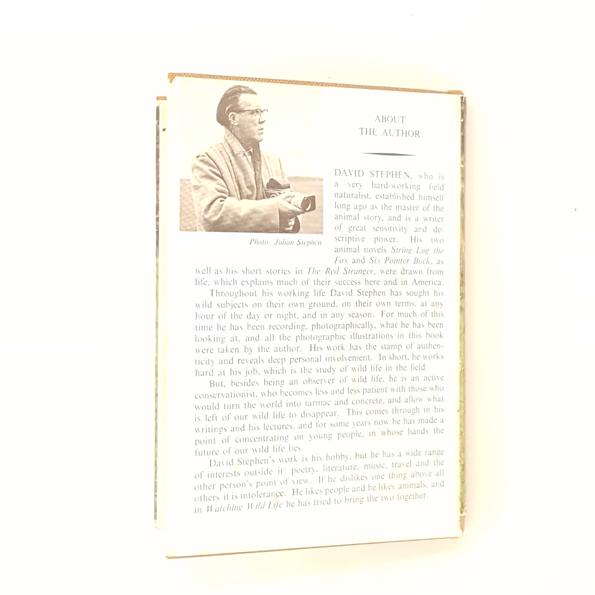 Watching Wild Life by David Stephen 1963