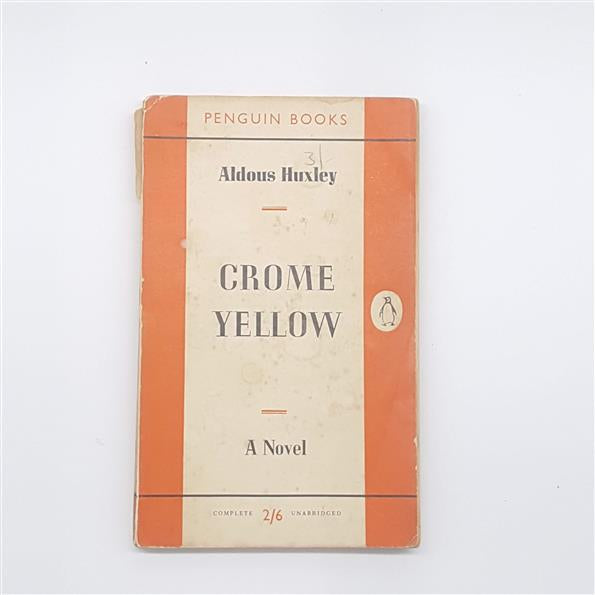 Crome Yellow by Aldous Huxley – Penguin (#41) 1955