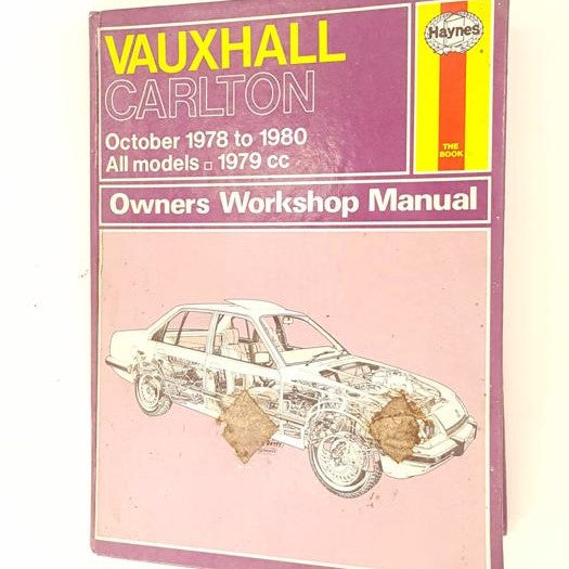 Haynes Manual 480 Vauxhall Carlton 1978 - 1980