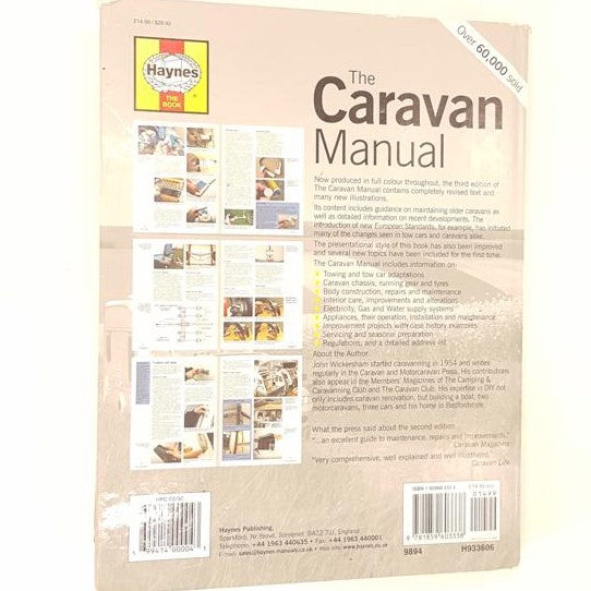 Haynes Manuals 9894 The Caravan Manual 2000
