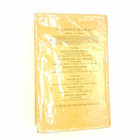 English Pottery and Porcelain by W.B. Honey 1933