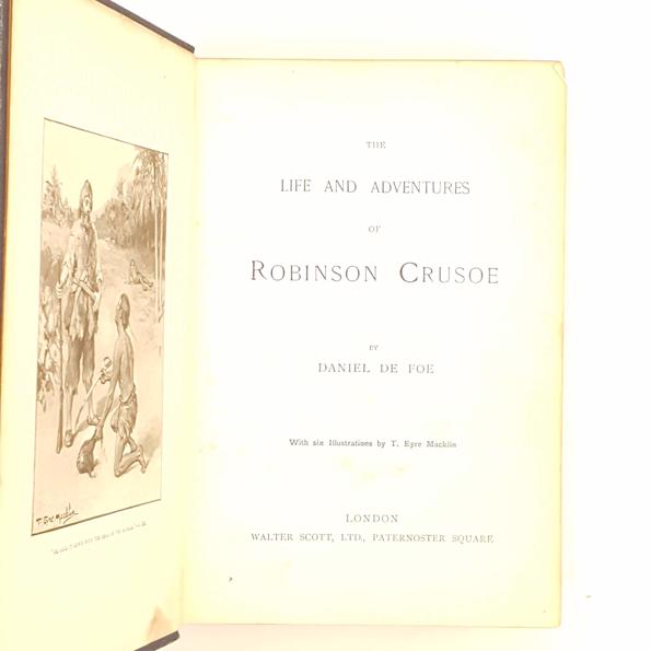 Daniel Defoe's Robinson Crusoe - Walter Scott