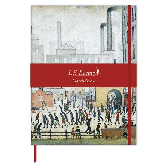 L. S. Lowry Coming From the Mill - Large Sketchbook