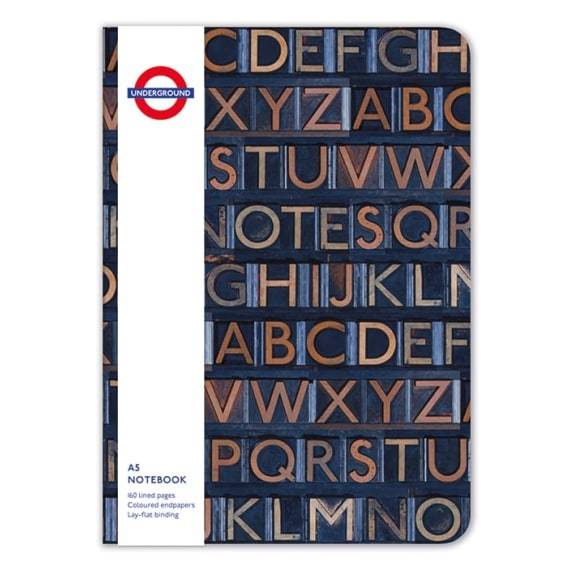 A5 Notebook - Johnson Type