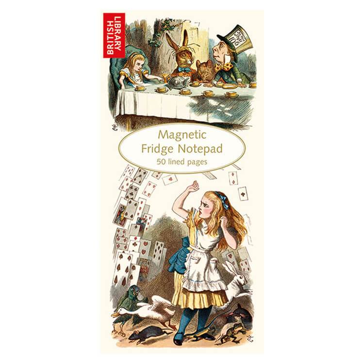 Alice In Wonderland - Magnetic Fridge Notepad