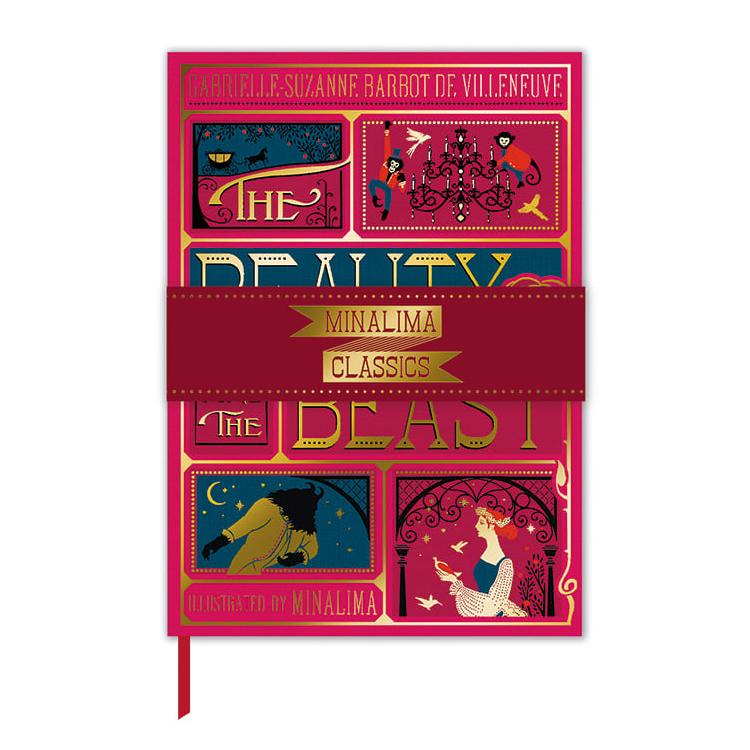 Beauty and the Beast - Minalima Deluxe Notebook
