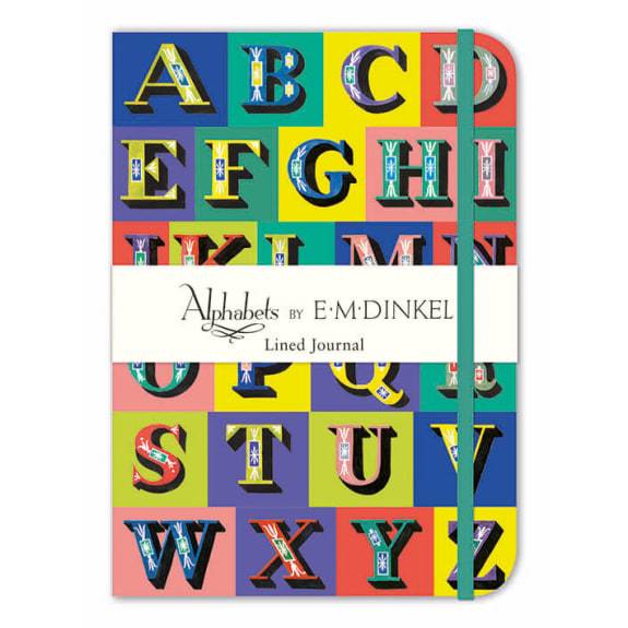Alphabets - Lined Journal