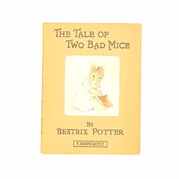 Beatrix Potter's The Tale of Two Bad Mice - Beige/Orange early edition