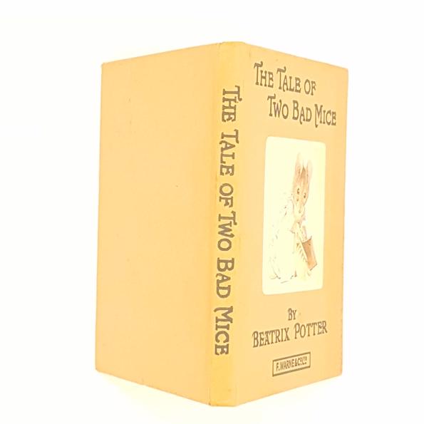 Beatrix Potter's The Tale of Two Bad Mice - Beige/Orange early edition